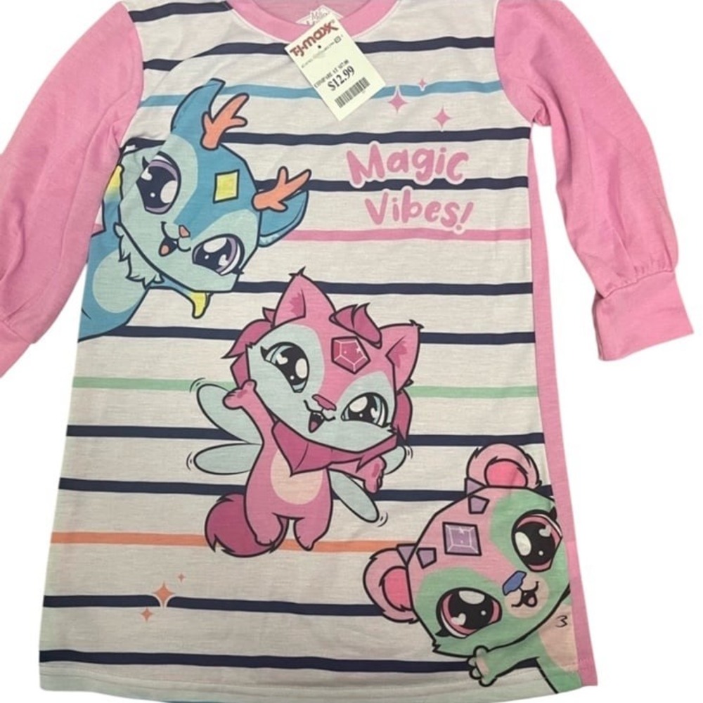Girls Sz 4 long sleeve character nightgown NWT - Picture 2 of 6